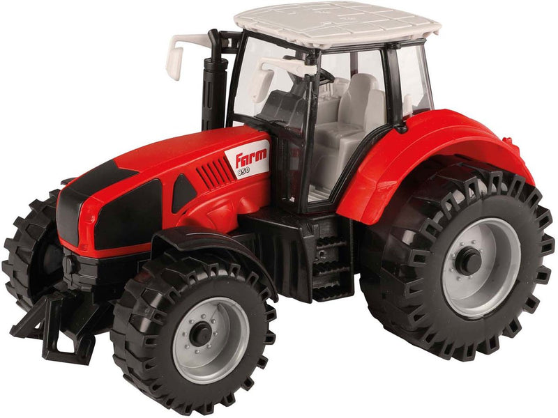 Load image into Gallery viewer, Toi-toys tractor met frictie rood, 19cm
