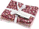 Creativ company patchwork stof roze 45x55cm, 4st.