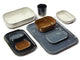 Serax - merci la nouvelle table - diep bord s - blauw grijs - 8 stuks