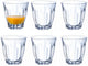 Arcoroc - tumbler drinkglazen - 6x stuks - transparant - 350 ml - hardglas - waterglazen - voor dagelijks gebruik