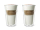 Leopold vienna - dubbelwandige latte macchiato glazen 280ml (set van twee stuks)