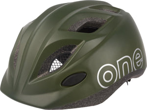 Kinder helm xs 46-53cm bobike one plus olive Groen