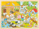 Goki puzzel - kinderboerderij - 48 stukjes - 40x30x0,8cm - hout - 3+