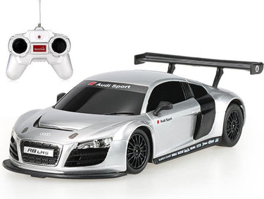 Rastar bestuurbare auto audi r8 lms - schaal 1 24 - grijs