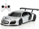 Rastar bestuurbare auto audi r8 lms - schaal 1 24 - grijs