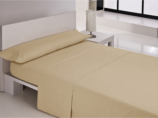 Carla rubini set beddengoed denver beige bed van 90