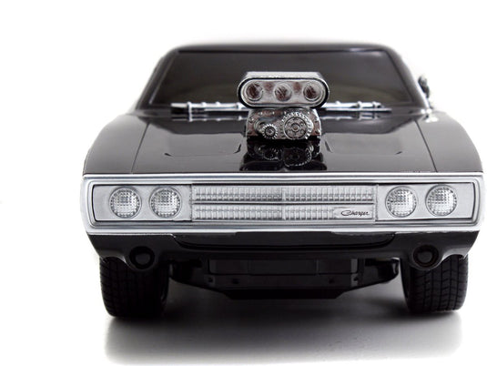 Jada toys - rc auto fast furious 1970 dodge charger 1:16 - op afstand bestuurbare auto - radiografische auto