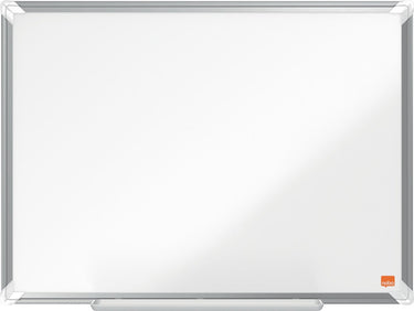 Nobo premium plus magnetisch whiteboard emaille - met pennengoot - inclusief whiteboard marker - 600x450mm