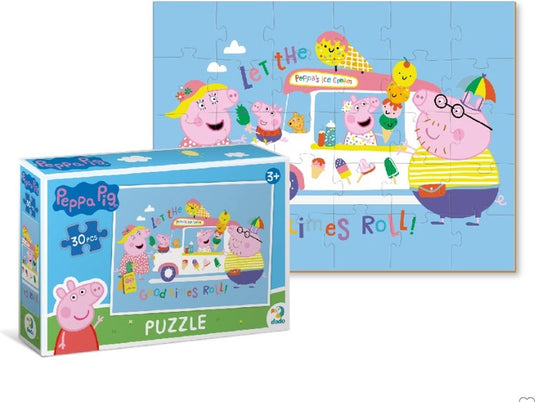 Dodo toys peppa pig puzzel - kinderpuzzel 30 stukjes voor 3+ jaar