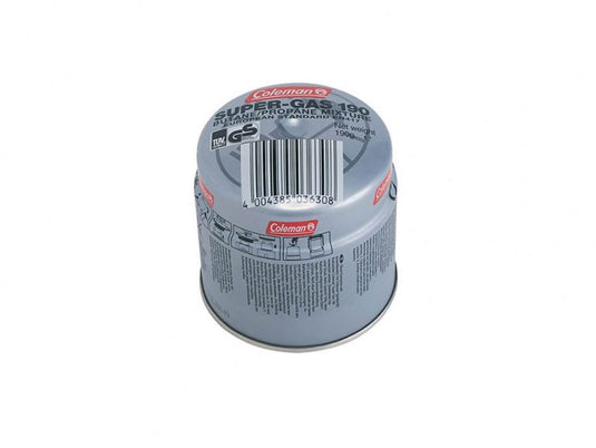 Coleman - prik gas cartouche met veiligheidsventiel 190g - metaal - propaan - butaan - gasbus