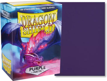 Asmodee dragon shield matte - purple (100ct) - en