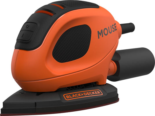 Black connect black+decker mouse bew230-qs detailschuurmachine - 55w - incl. 6 schuurvellen