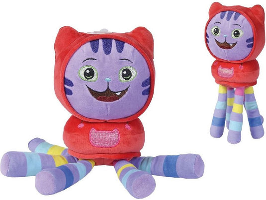 Universal gabby's dollhouse dj catnip - knuffel - 25 cm