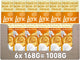 Lenor geurbooster amber orchidee - 6 x 168 gram - wasparfum