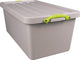Really useful box recycled opbergdoos 82 l, nestbaar, grijs 3 stuks