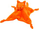 Happy horse dikkie dik knuffeldoekje - oranje - baby cadeau