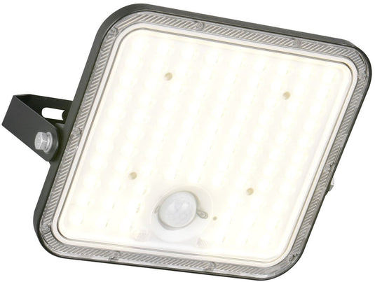 Rl live your light reality acora - wandlamp - zwart mat - incl. 1x smd 18 w - geintegreerde dimmer - schemersensor - niet geschikt voor externe dimmer - helderheid instelbaar - oplaadbaar - zonne-energie - timer - kantelbaar - memoryfunctie - buitenverlic