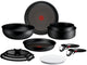 Tefal ingenio experience - pannenset - 11-delig - fusion core - inclusief deksel - handgrepen