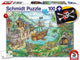 Schmidt - legpuzzel - in de piratenbaai - 100 stukjes + piratenvlag - kinderen - vanaf 6 jaar