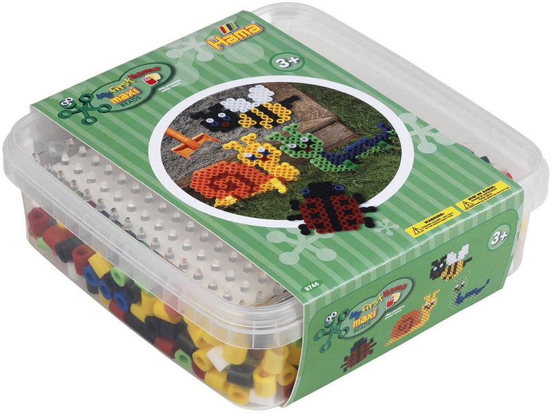Afbeelding laden in galerijviewer, Hama maxi strijkkralenset in box, 600st.

