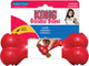 Kong goodie bone - kauwspeelgoed - 178 mm x 153 mm x 51 mm - rood - 1 stuk