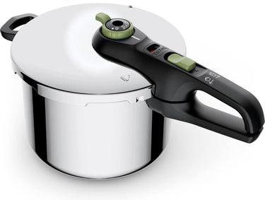 Tefal - snelkookpan - 6 liter - pressure cooker - geschikt voor alle warmtebronnen - rvs