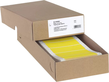 Merkloos sans marque huismerk herma 8181 ketting etket 88,9x35,7mm geel