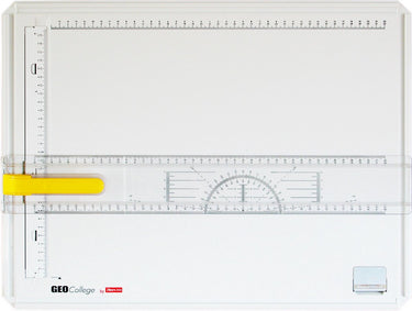 Aristo tekenbord - geocollege - a3 formaat - wit kunststof - ar-7030