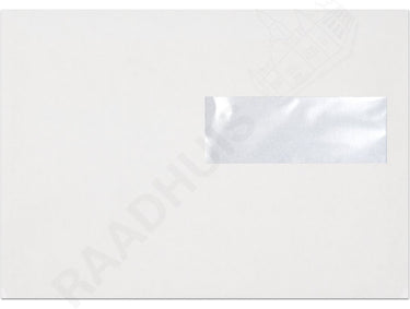 Raadhuis dienstenvelop ea5 - 156x220mm - venster rechts - met plakstrip - wit - 500 stuks - envelop - rd-202550