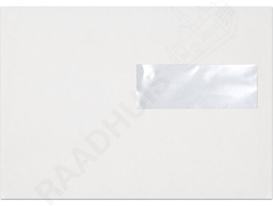 Raadhuis dienstenvelop ea5 - 156x220mm - venster rechts - met plakstrip - wit - 500 stuks - envelop - rd-202550