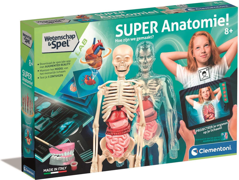 Load image into Gallery viewer, Clementoni wetenschap en spel - super anatomie
