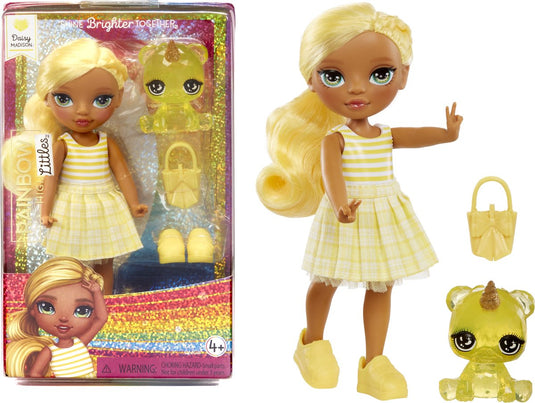 Rainbow high littles minipop - daisy (geel)