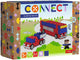 Trefl bouwblokken connect m bus pick-up fsc mix 70% speelgoed.