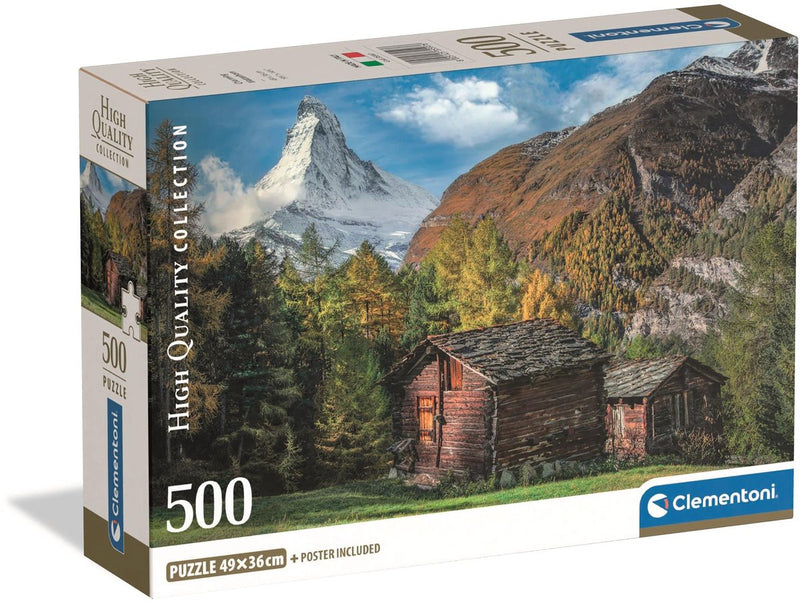 Load image into Gallery viewer, Clementoni legpuzzel charming matterhorn, 500st.
