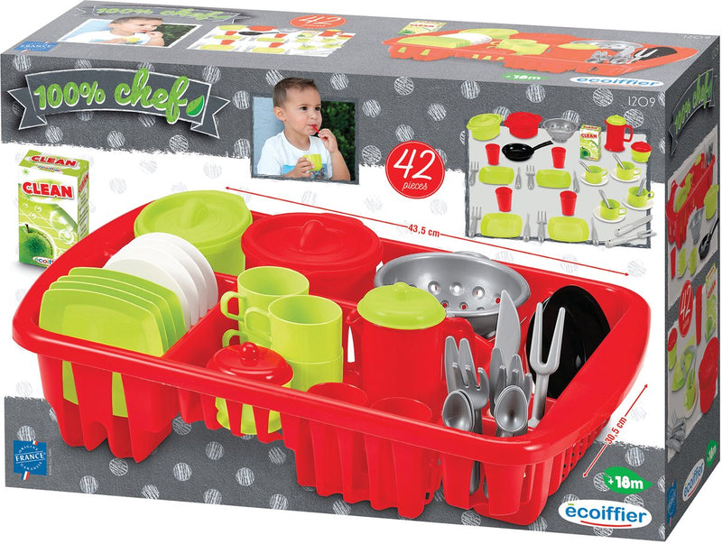 Load image into Gallery viewer, Ecoffier ecoiffier 100% chef afwasset - 42dlg.
