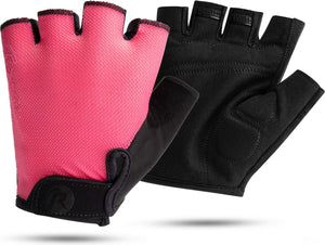 Rogelli core dames fietshandschoenen - zomer - korte vinger - roze