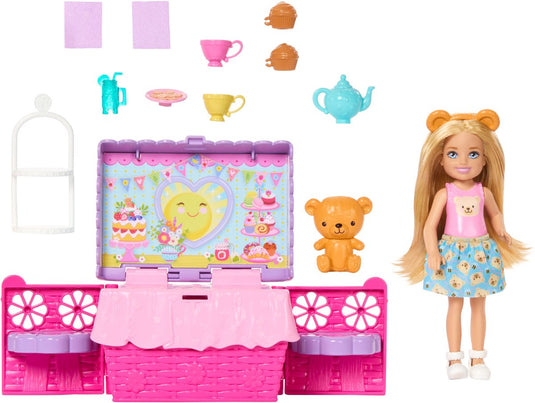Barbie familie en vrienden club chelsea - pop-up theefeestje