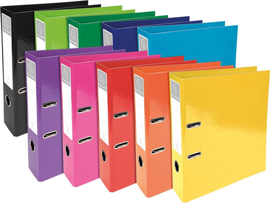 Exacompta iderama ordner, rug van 7 cm, geassorteerde kleuren 10 stuks