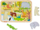 Janod - chunky puzzel - dierentuindieren