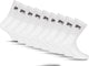 Fila tennis- sportsokken kleine logo - maat 43 46 - 9 pack - wit