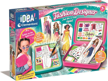 Clementoni idea - fashion designer - mode ontwerpen voor kinderen - hobbypakket - vanaf 7 jaar