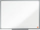 Nobo essence magnetisch whiteboard staal - 60x45cm - met houder voor whiteboard marker - grijs wit