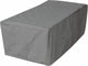 Eurotrail waterdichte tafelhoes tuin rechthoekig, cantonic 140x80x75cm, grijs