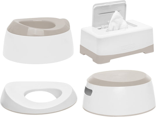 Luma toilet trainingsset white