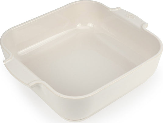 Peugeot appolia - ovenschaal - 28 cm - ecru - vierkant