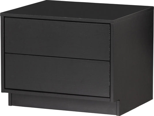 Woood finca tv meubel - grenen - zwart - 40x50x40