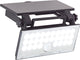 Brilliant luton - buiten wandlamp - led 6w - solar - 1000 lm - 4100k - draaibaar - sensor - ip65 - zwart