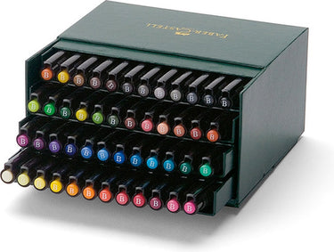 Faber-castell faber castell tekenstift - pitt artist pen - brush - 48-delig - studiobox fc-167148