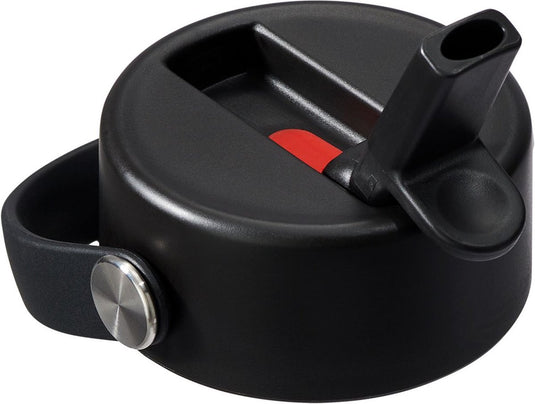 Hydro flask - wide flex straw cap - zwart