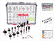 Bosch 2607017472 15-delige frezenset in cassette - 8mm